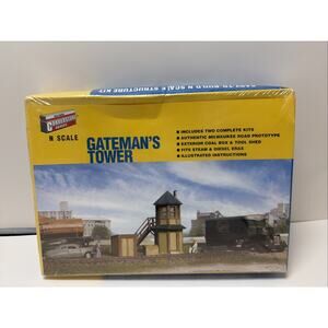 N 1/160 Scale Walthers Cornerstone Kit 933-3811 Gateman's Tower - SEALED